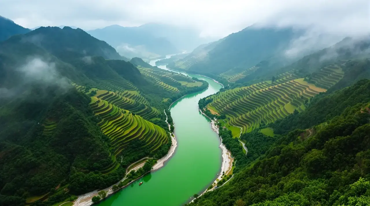 绿水长流 - 山水纪录片 高清封面